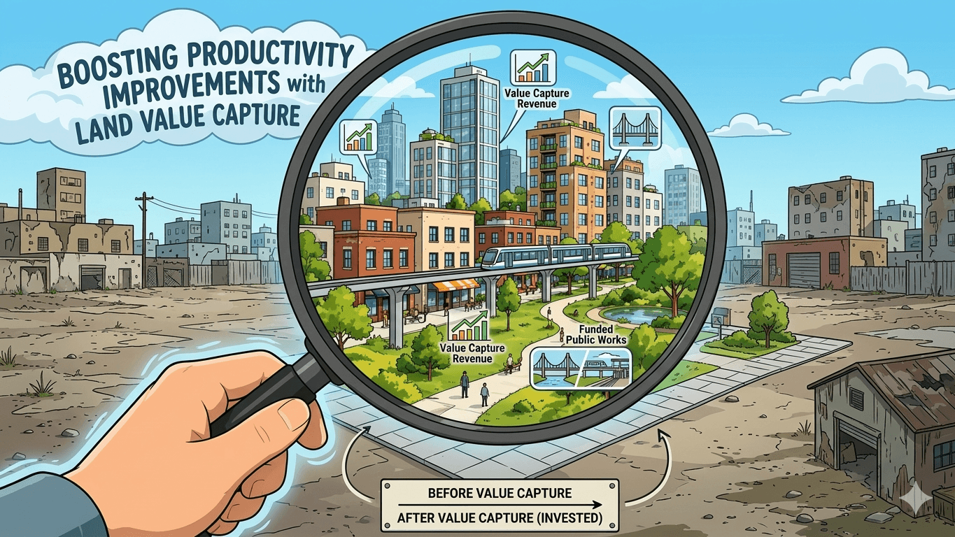 Cover Image for Boosting Productivity Improvements with Land Value Capture
