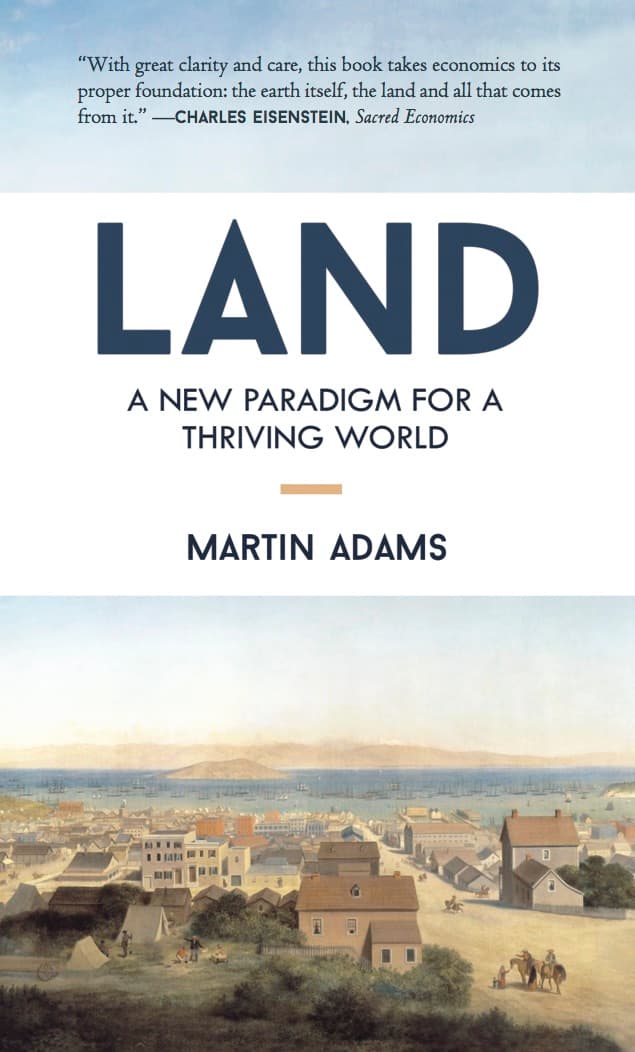 Land: A New Paradigm for a Thriving World དེབ་ཀྱི་ ཤོག་ཁེབ