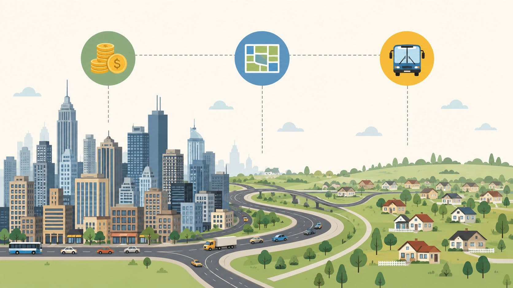 Cover Image for Causes Urban Sprawl: A Data-Driven Guide to the Real Drivers