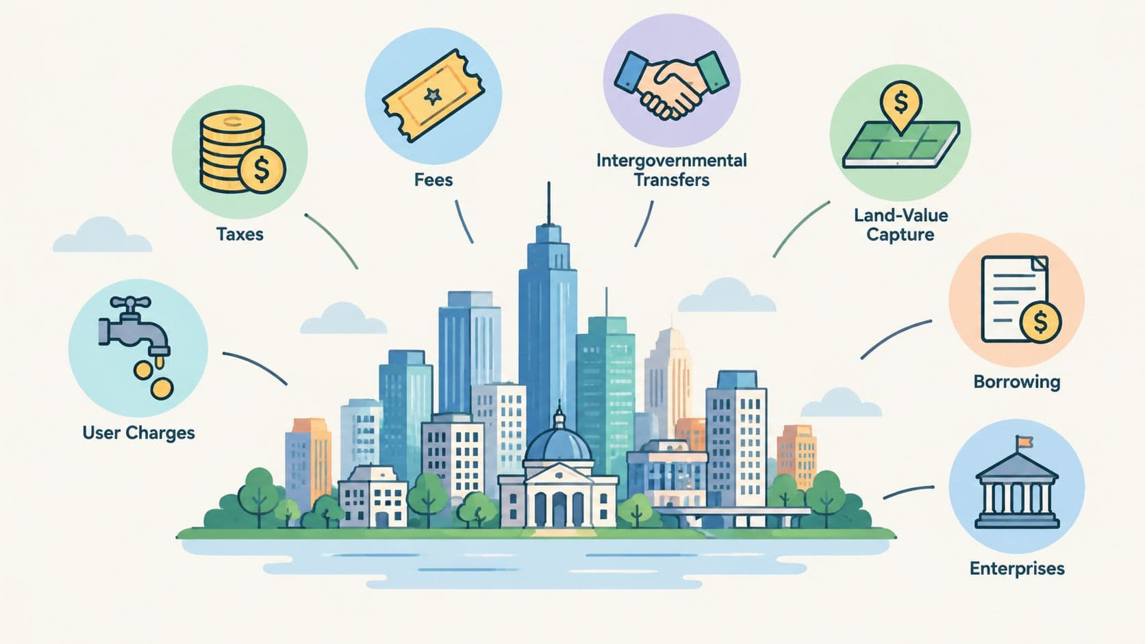 Cover Image for Municipal Revenue Sources Explained and Compared
