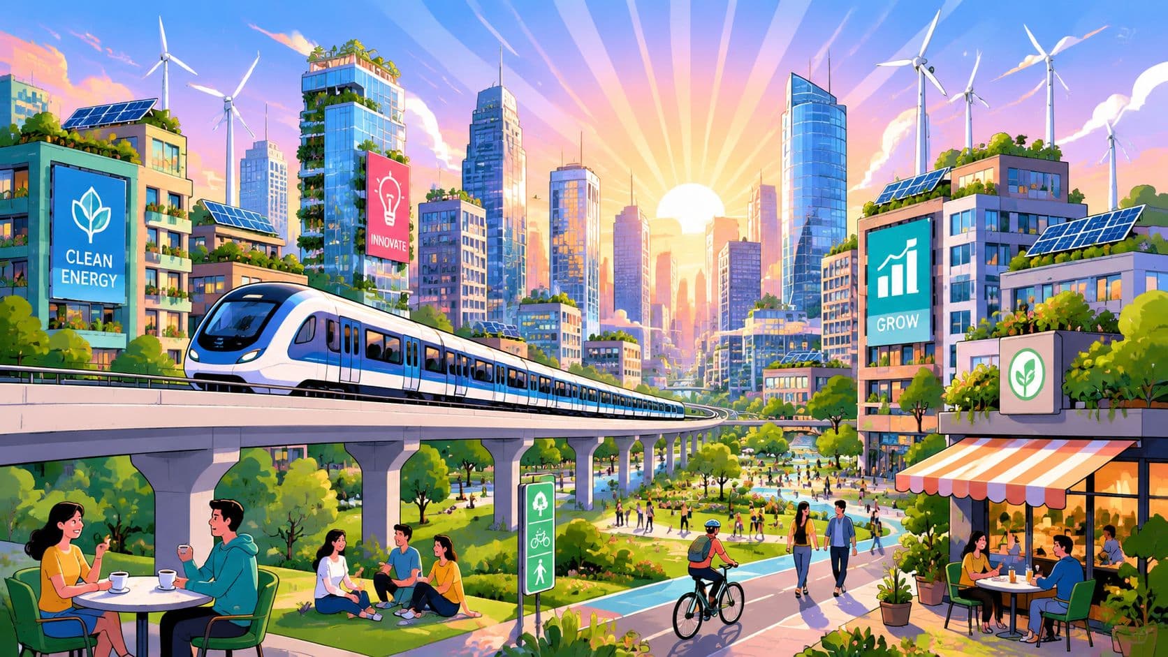 Cover Image for Positive Aspects of Urbanization: Building a Better World