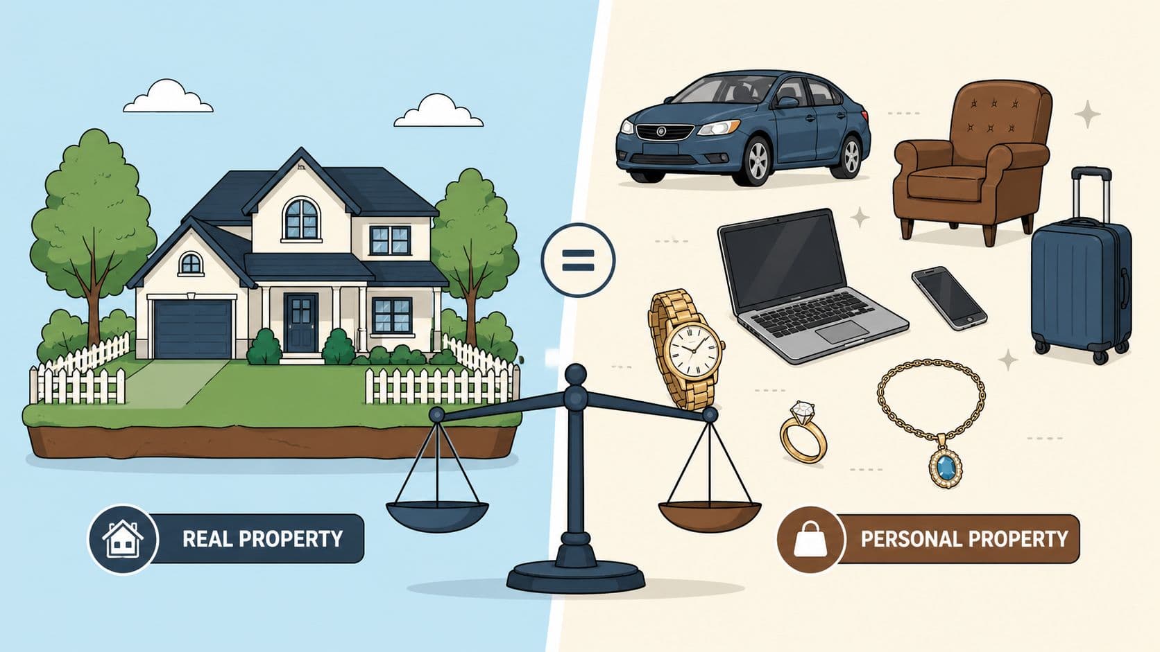 Cover Image for Difference Between Real and Personal Property: 2026 Guide