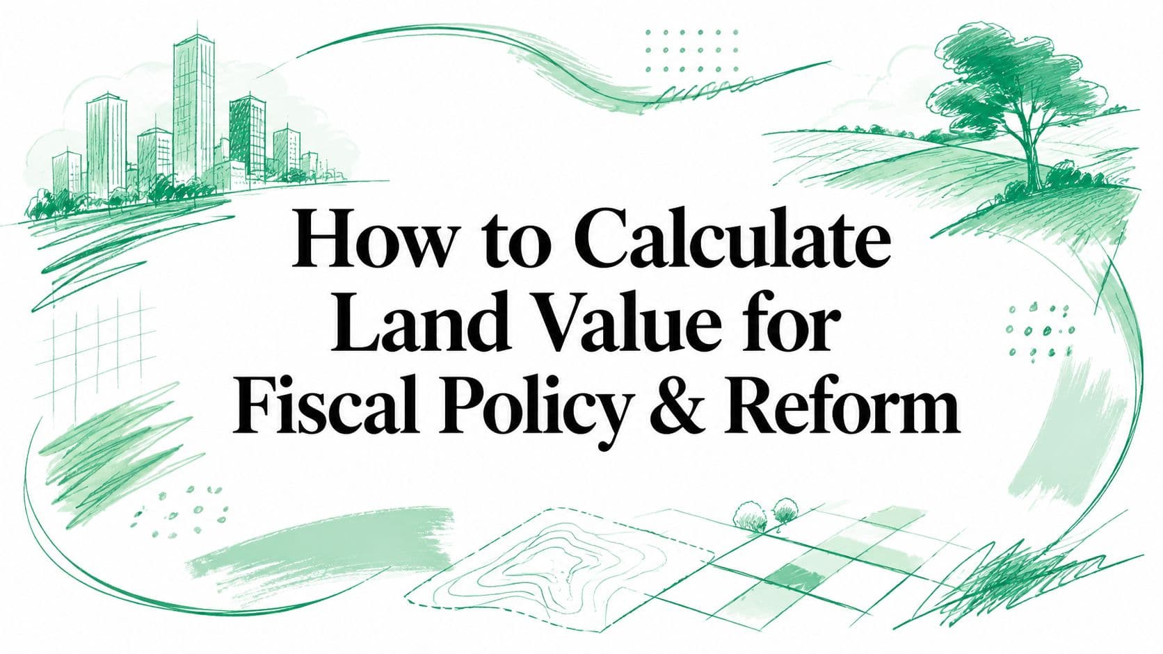 Cover Image for How to Calculate Land Value for Fiscal Policy & Reform
